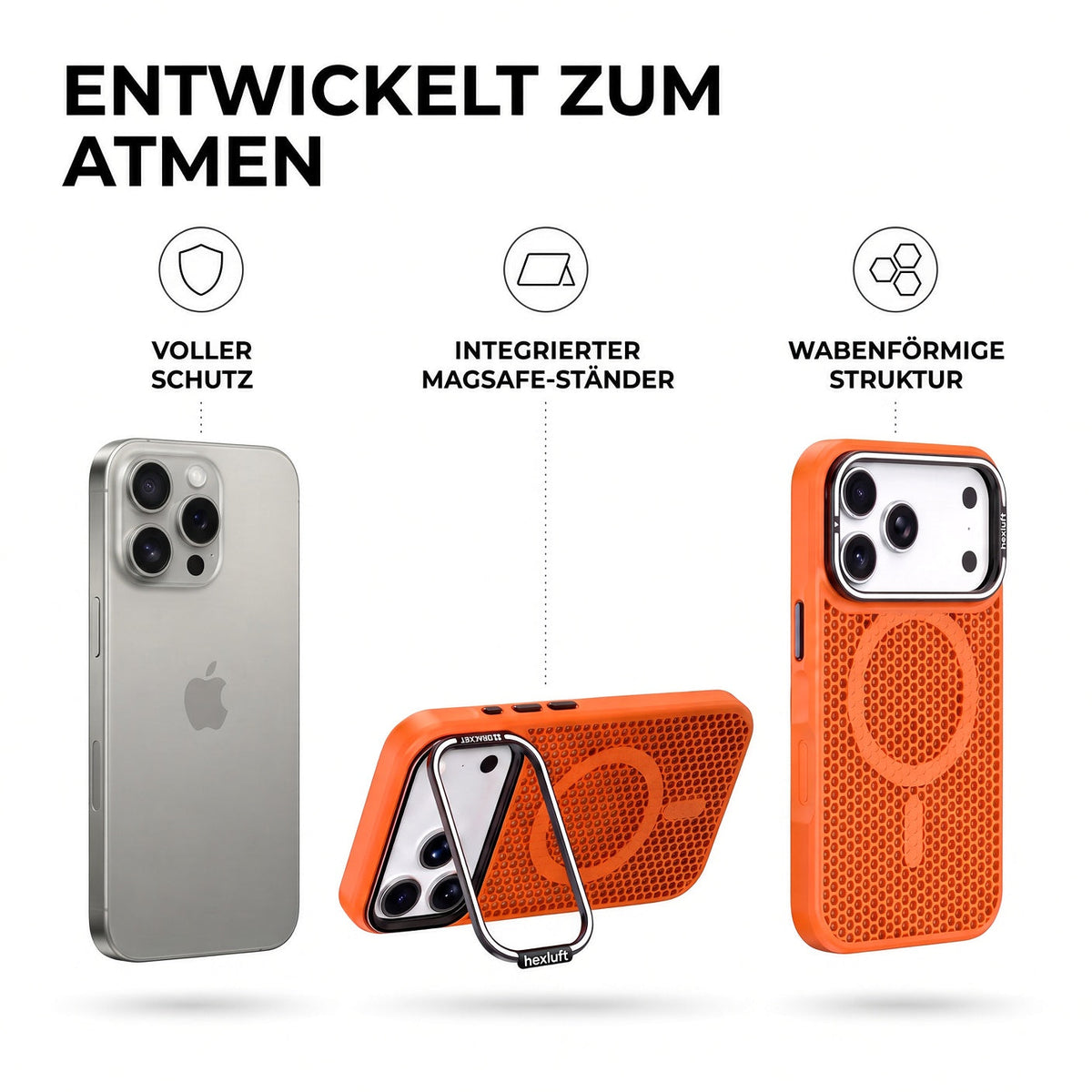 Hexluft™ Atmungsaktive Überhitzungsschutzhülle